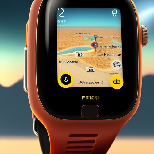 watch of the futur with gps system